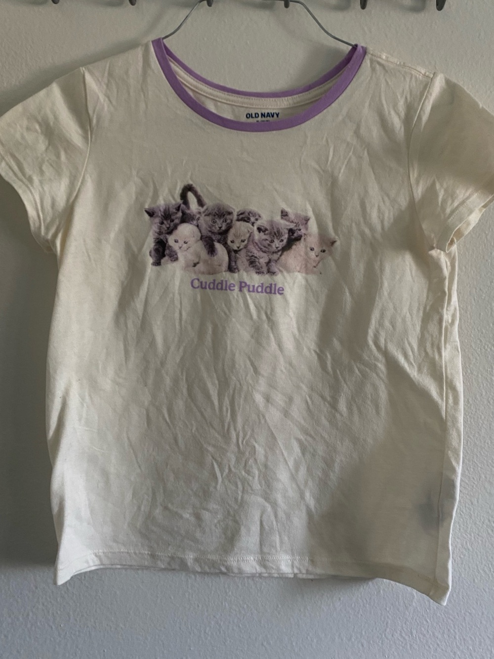 Cat Graphic T Shirt XL Girls
